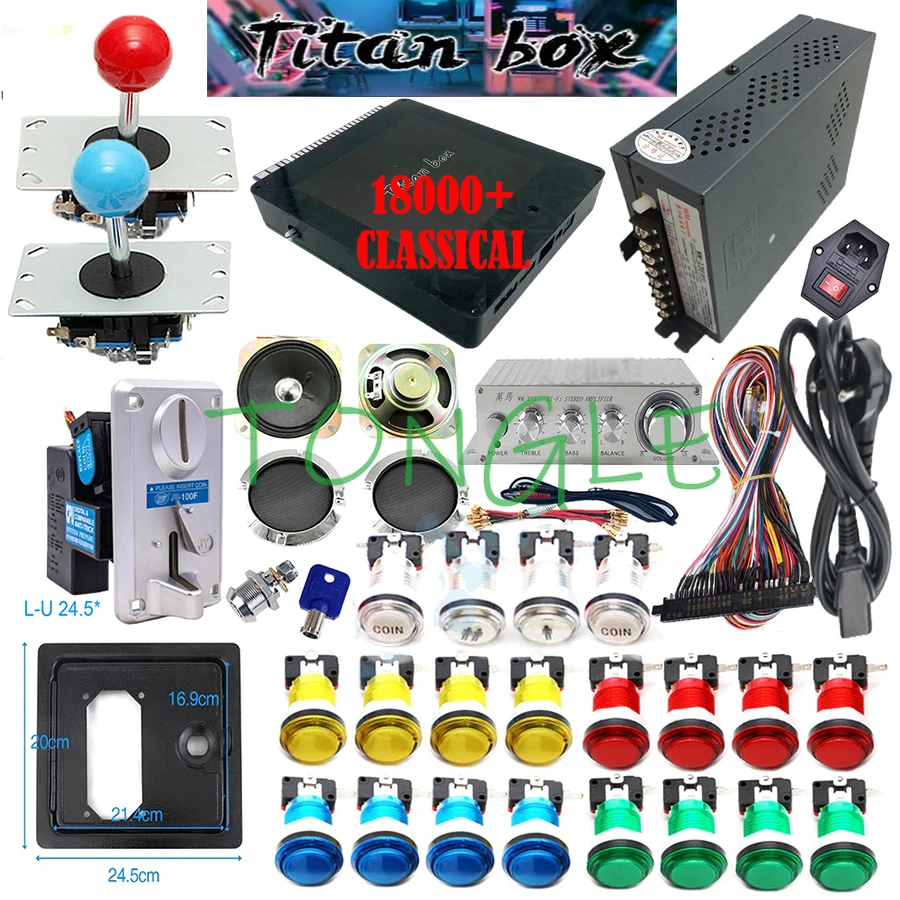 Coin Pusher Machine - 2 Players Titan Box 18000+ in