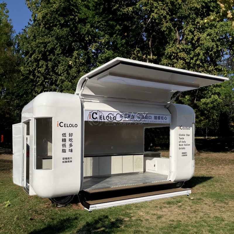 Hot Sale Food Truck Mobile Kit - Hot Dog Vending Cart 评论和价格
