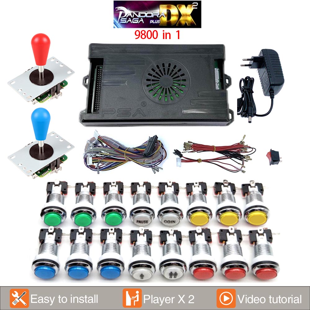 9800 in 1 Pandora Saga DX 2 Ar - Trackball Controller Arcade 评论和价格