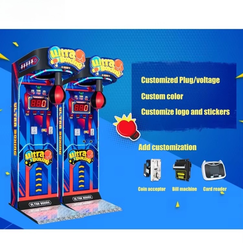Customized Amusement Game Coin - Boxing Machine Arcade 评论和价格