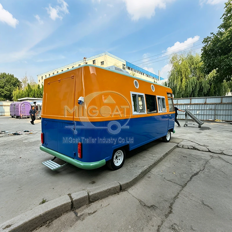Commercial Mobile Food Van wit - Hot Dog Vending Cart 评论和价格