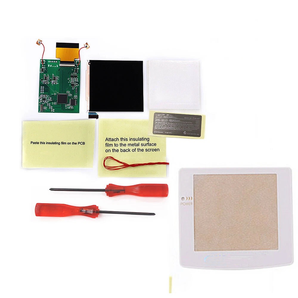 HISPEEDIDO For GBC 3.1' Q5 IPS - Lcd Screen Arcade 评论和价格