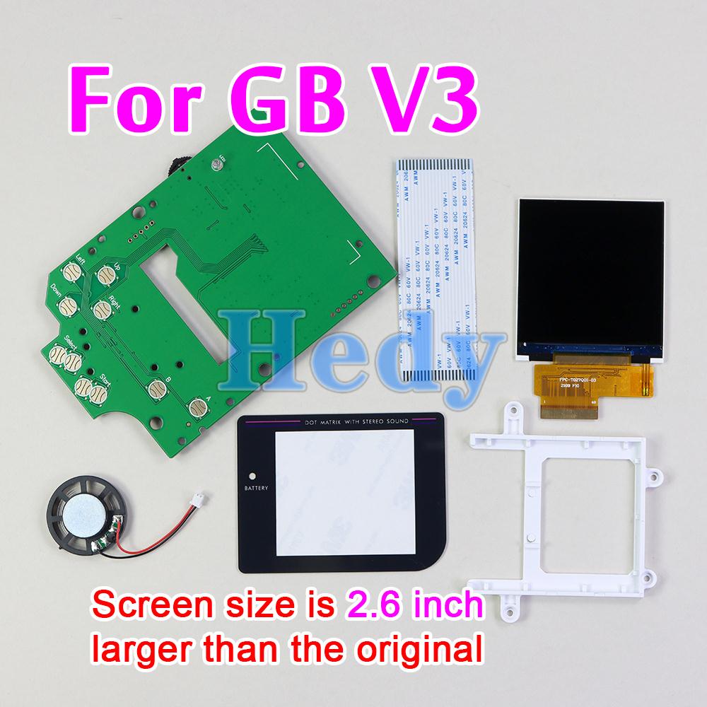 1set New For GameBoy DMG 001 V - Lcd Screen Arcade 评论和价格