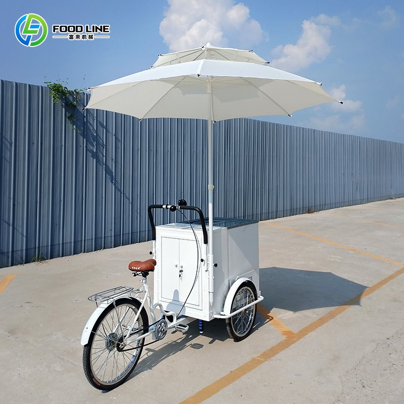 Outdoor Ice Cream Mini Cart Fl - Hot Dog Vending Cart 评论和价格