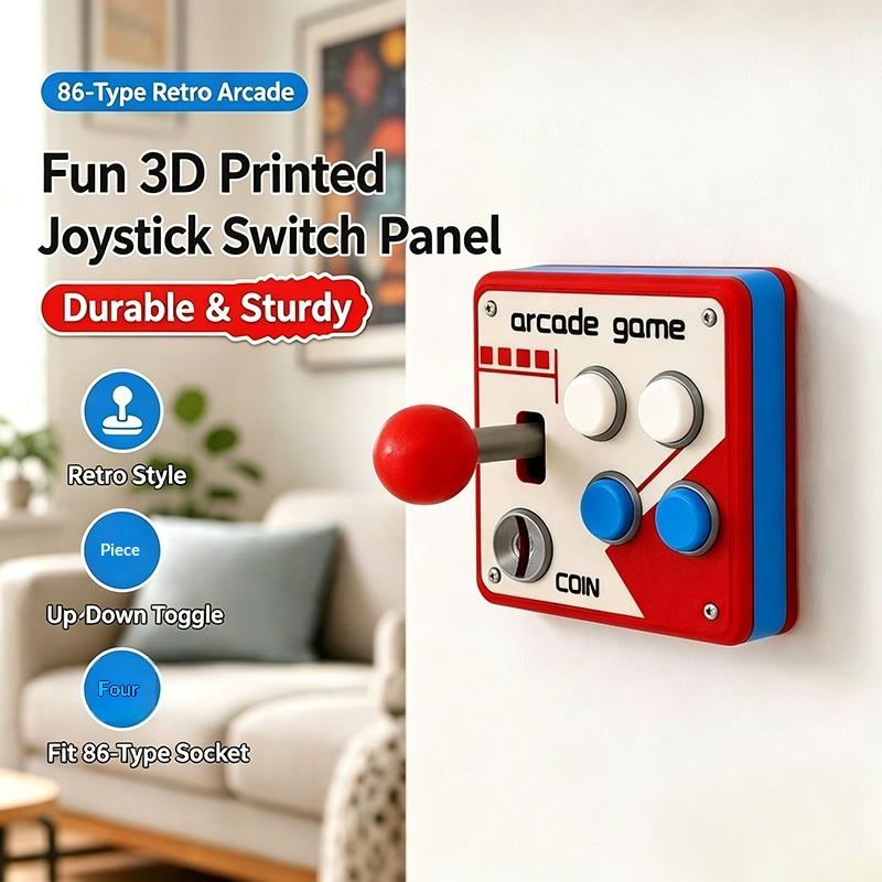 3D Printing Panel Socket Contr - Arcade Vibes 评论和价格