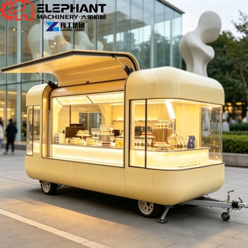 Commercial Mobile Food Trailer - Hot Dog Vending Cart 评论和价格