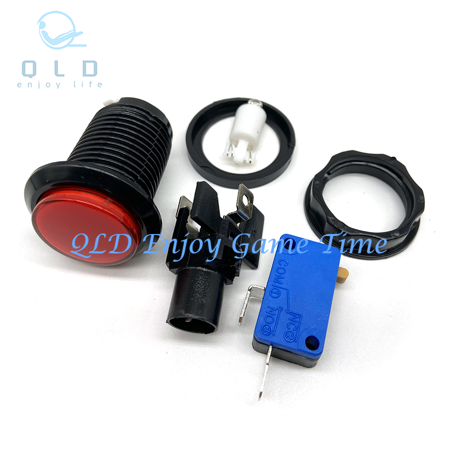 12PCs 30mm LED Illuminated Arc - Arcade Games And Vending 评论和价格