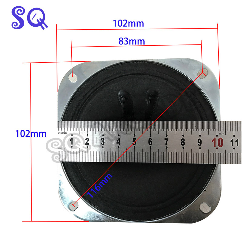 2pcs 8ohms 5W 4 Inch Arcade Pa - Arcade Ticket Machine 评论和价格