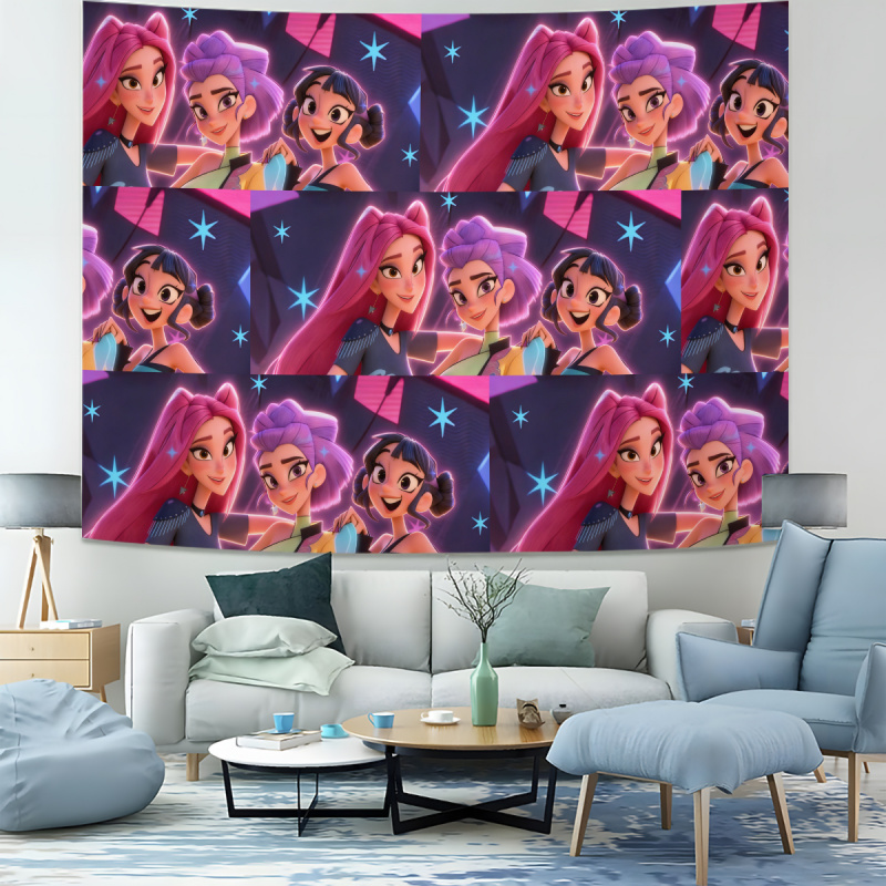 3D Anime Idol Collage Tapestry - Photo Booth Machine 评论和价格